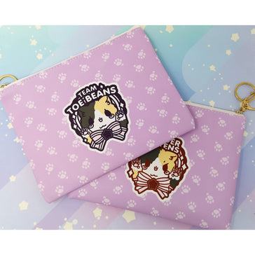 Team Toe Beans / Murder Mittens - Cosmetic Bag