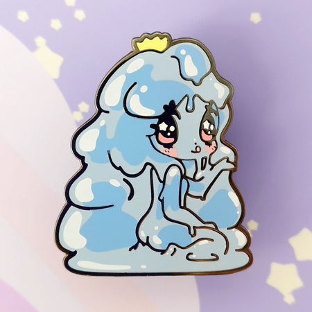 Monster Girls -- Blue Slime -- Hard Enamel Pin - Kittynaut