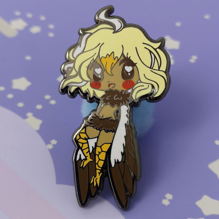 Monster Girls -- Eagle Harpy -- Hard Enamel Pin - Kittynaut
