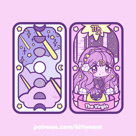 Secret Shop - Tarot Card - Virgo Magical Girl