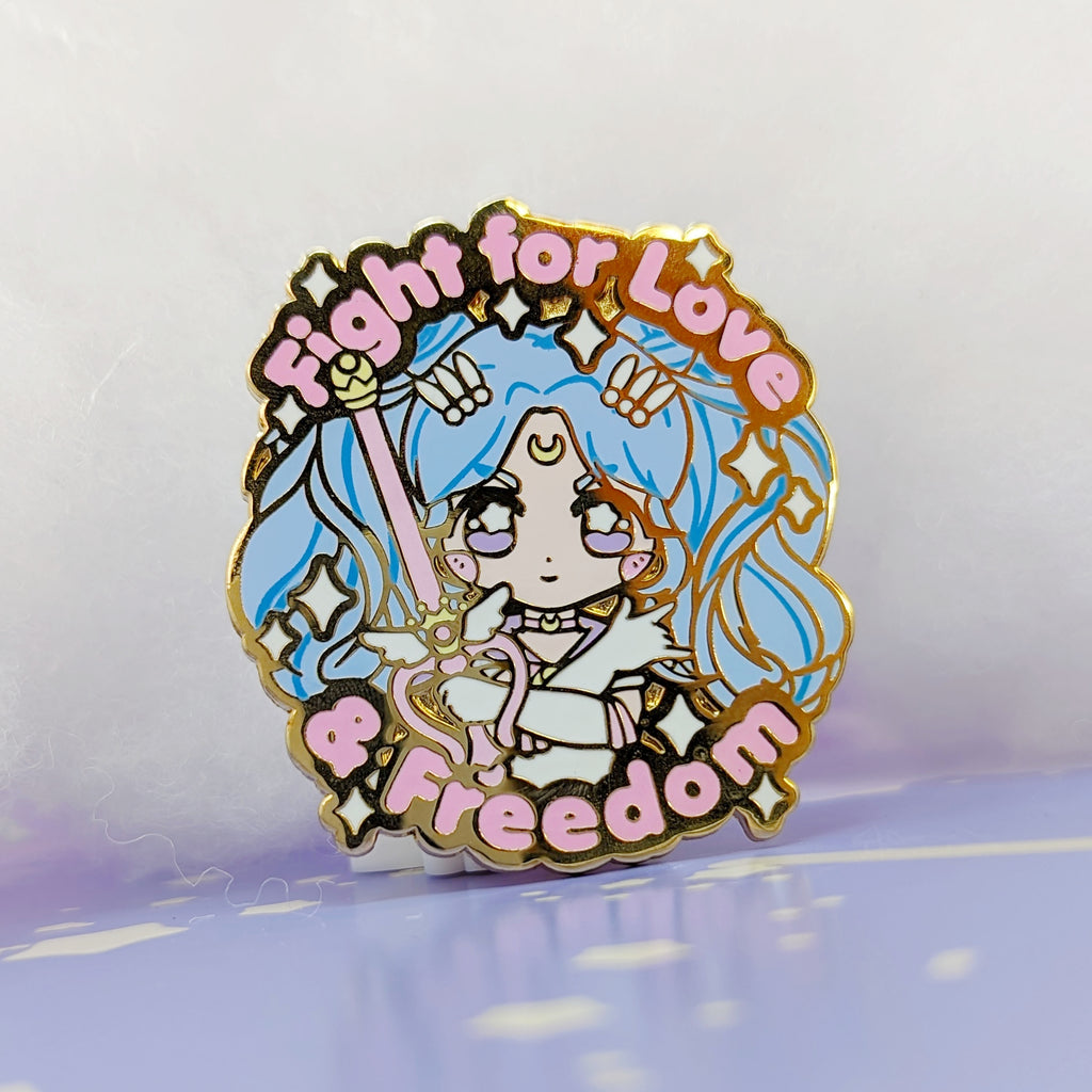 Sailor Liberty - Periwinkle - Fundraiser Enamel Pin