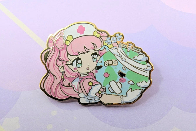 Heal the World - Hard Enamel Pin