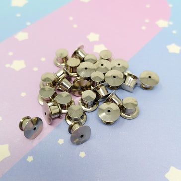 Locking Pin Backs -- Pinbacks - Kittynaut