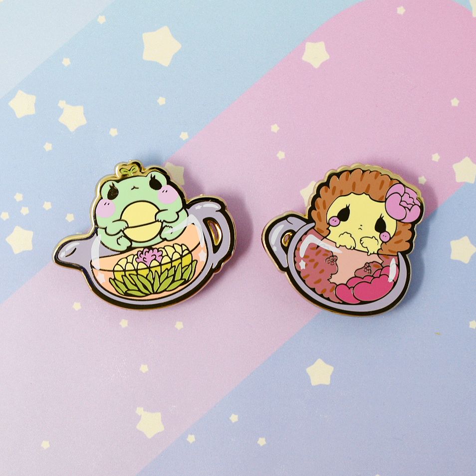 Secret Shop - May 2020 - Blooming Tea Frog - Kittynaut