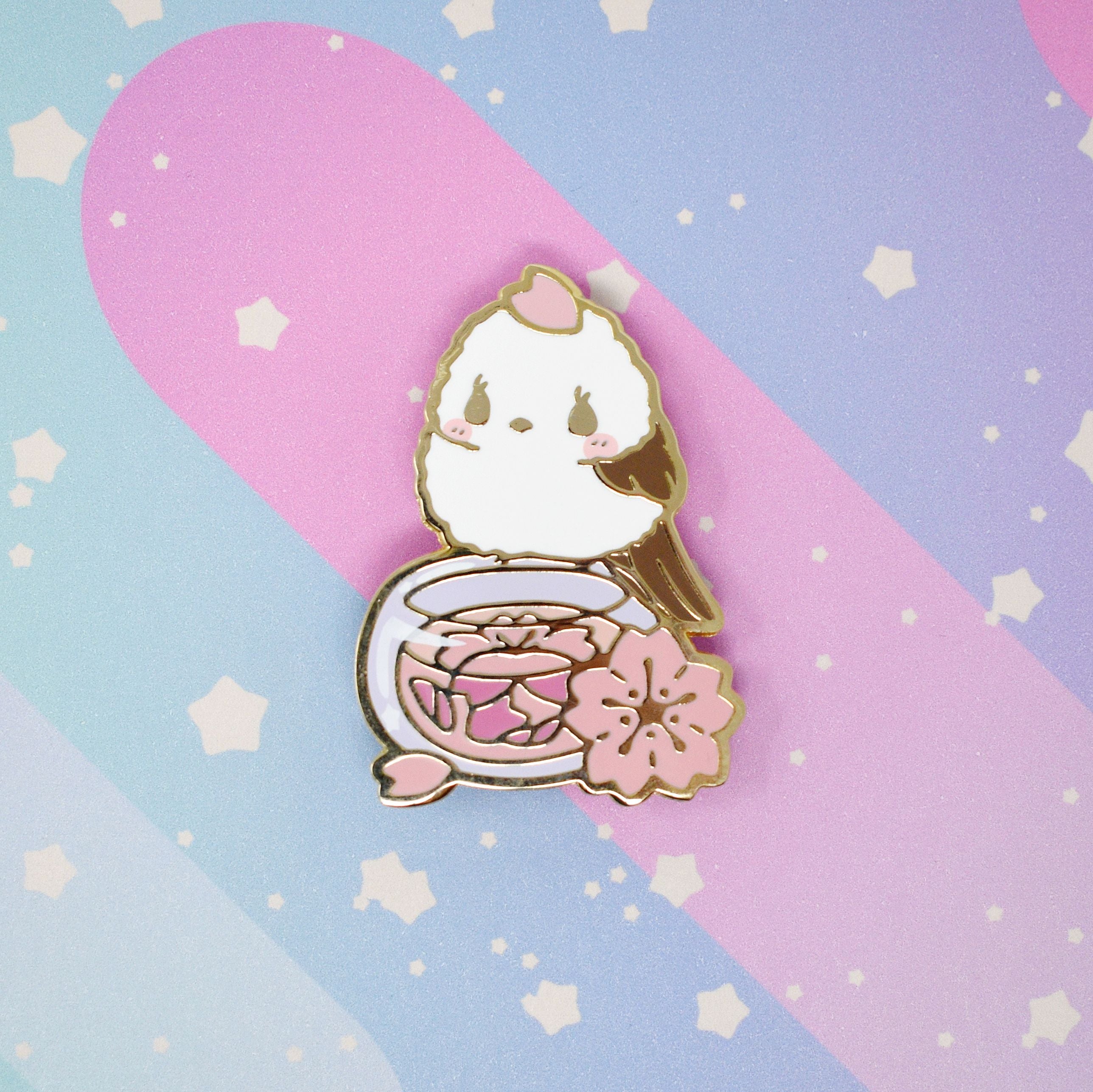 Secret Shop - June 2020 - Sakura Tea Bird - Kittynaut