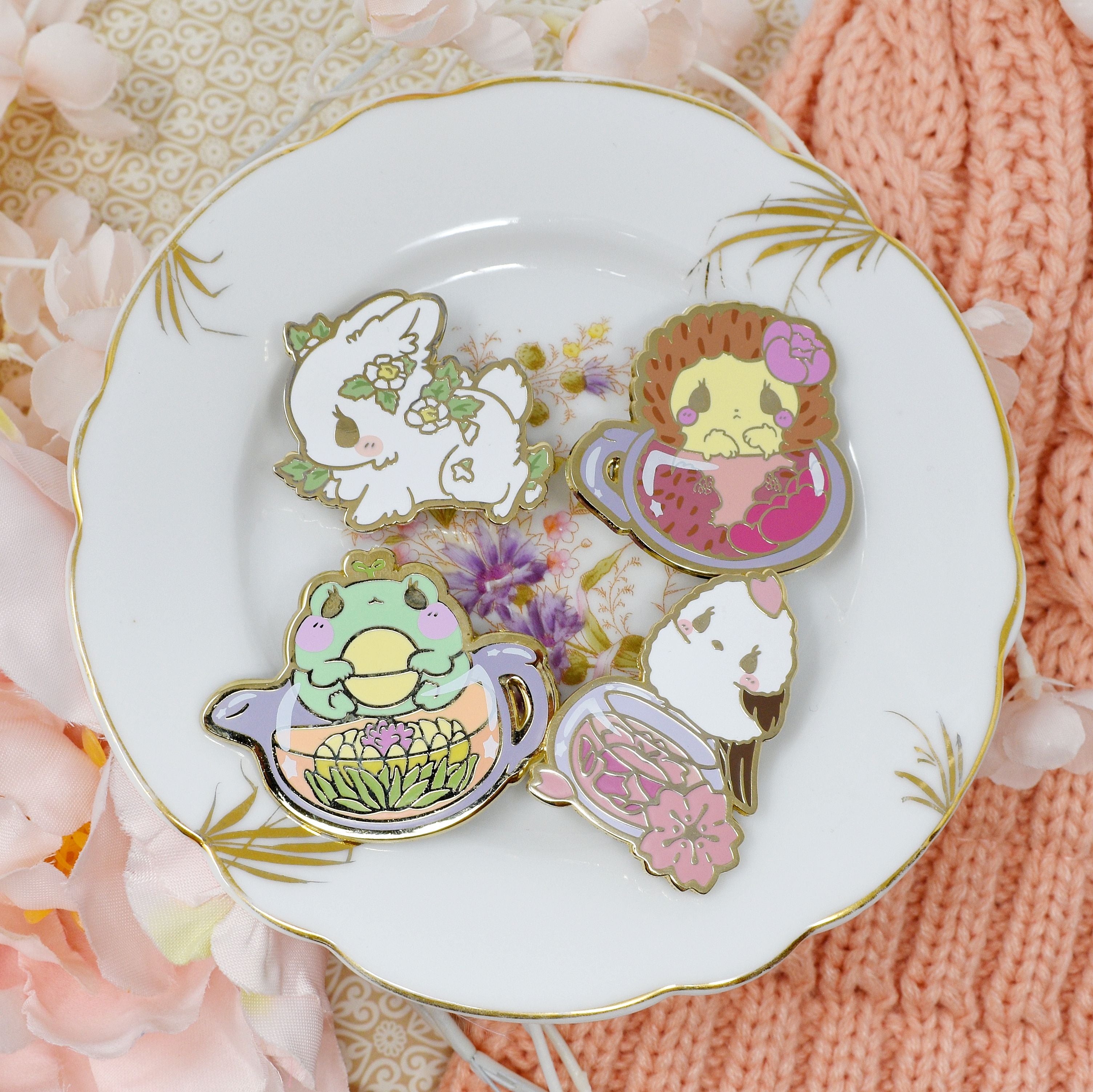 Secret Shop - June 2020 - Sakura Tea Bird - Kittynaut