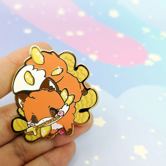 Secret Shop - Oct 2020 - Ginger Honey Fox -  Hard Enamel Pin