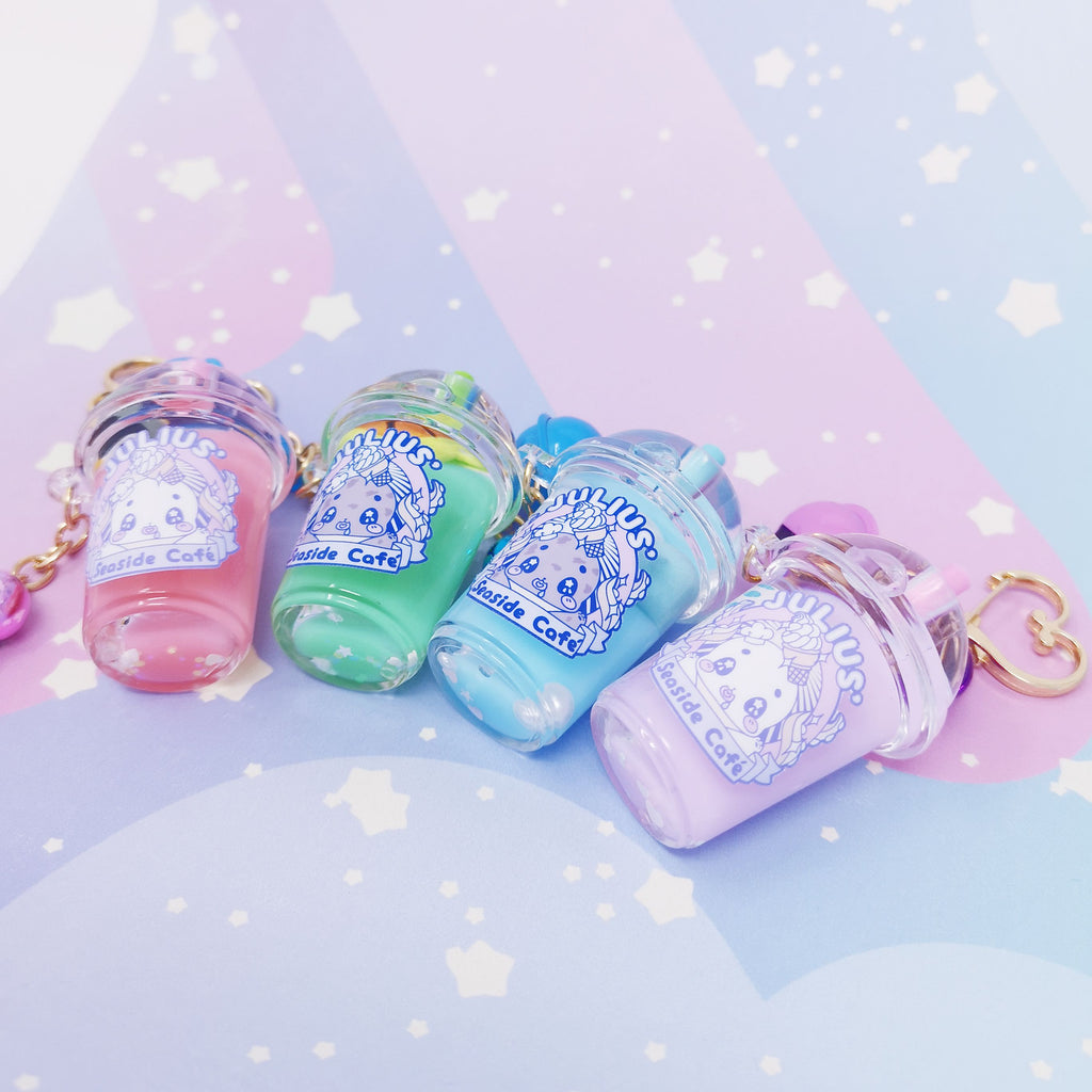 Julius' Seaside Cafe - Liquid Sea Critter Keychains