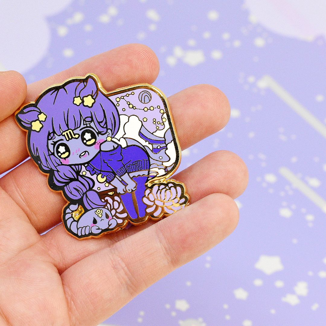 Secret Shop - Dec 2020 - Scorpio -  Hard Enamel Pin