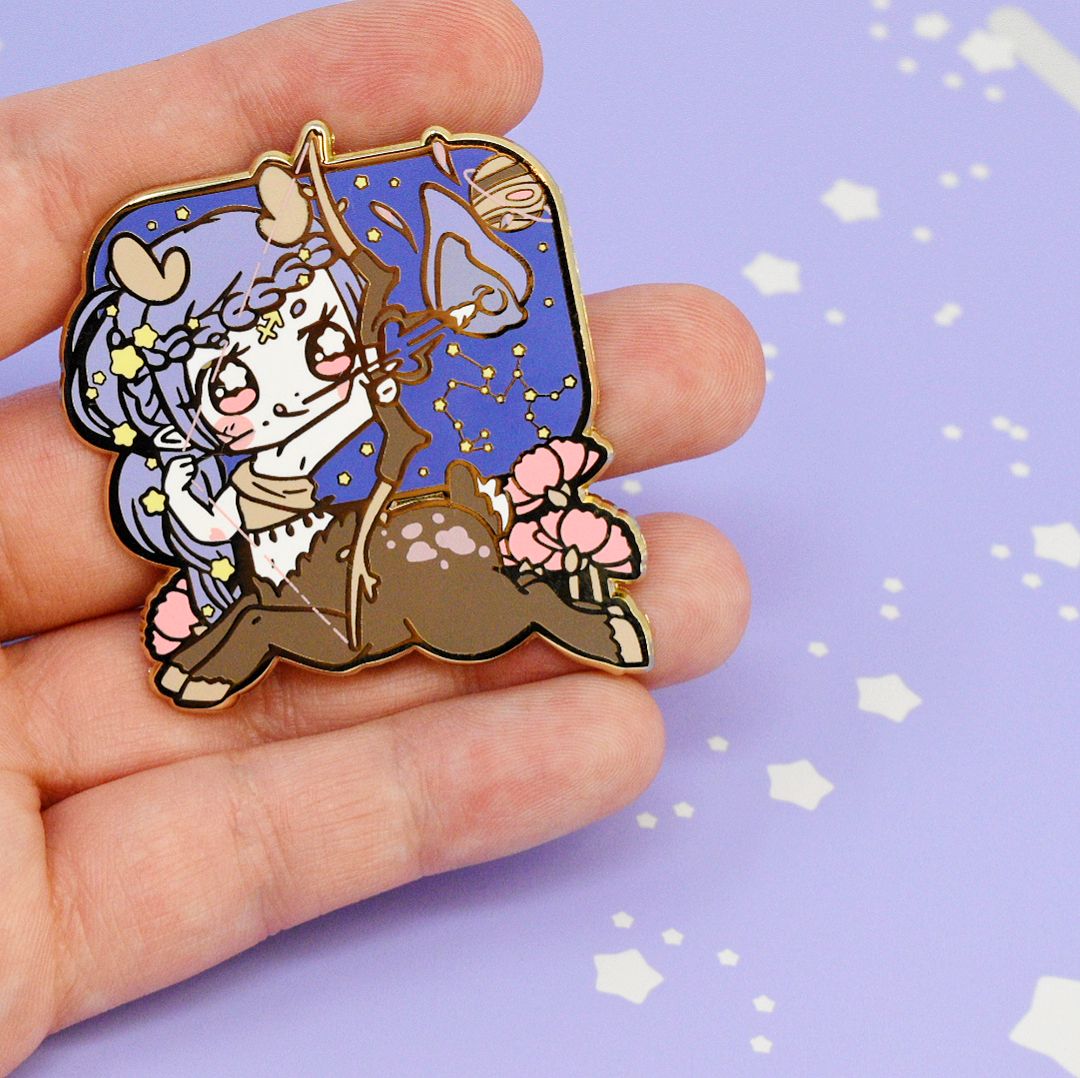 Secret Shop - Jan 2020 - Sagittarius Magical Girl -  Hard Enamel Pin