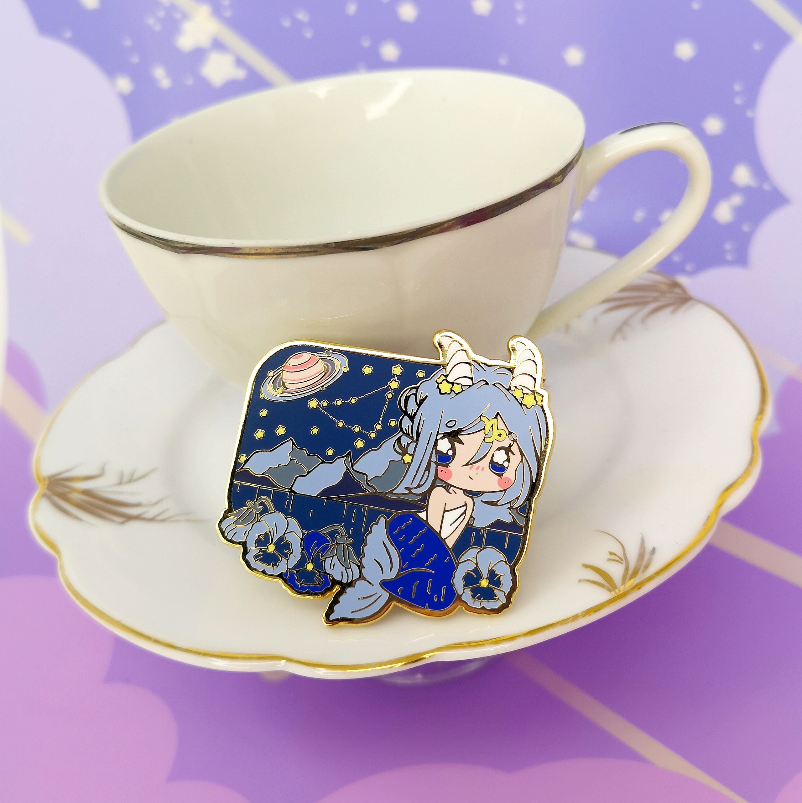 Secret Shop - Feb 2021 - Capricorn -  Hard Enamel Pin