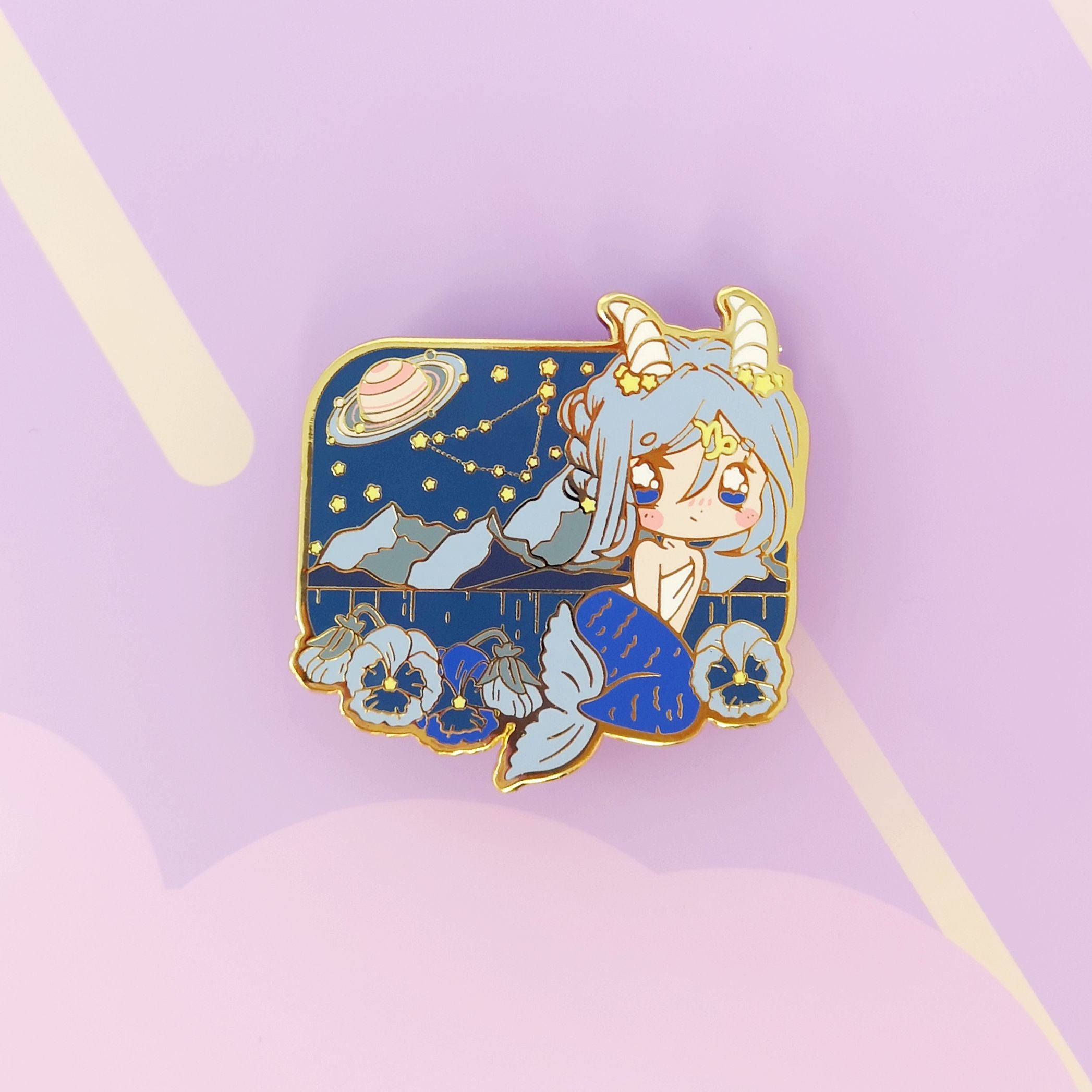 Secret Shop - Feb 2021 - Capricorn -  Hard Enamel Pin