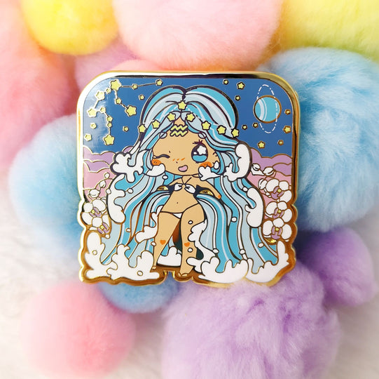 Secret Shop - Mar 2021 - Aquarius -  Hard Enamel Pin