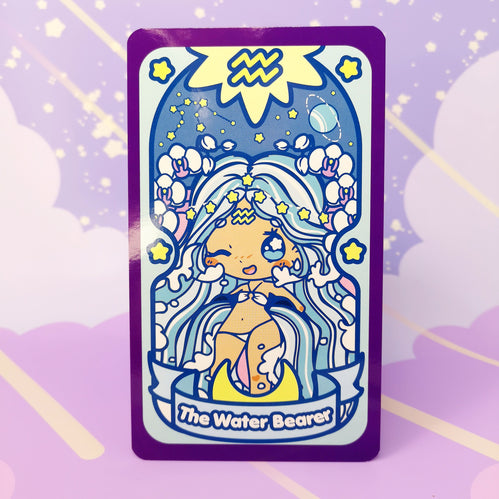 Secret Shop - Tarot Card - Aquarius Magical Girl