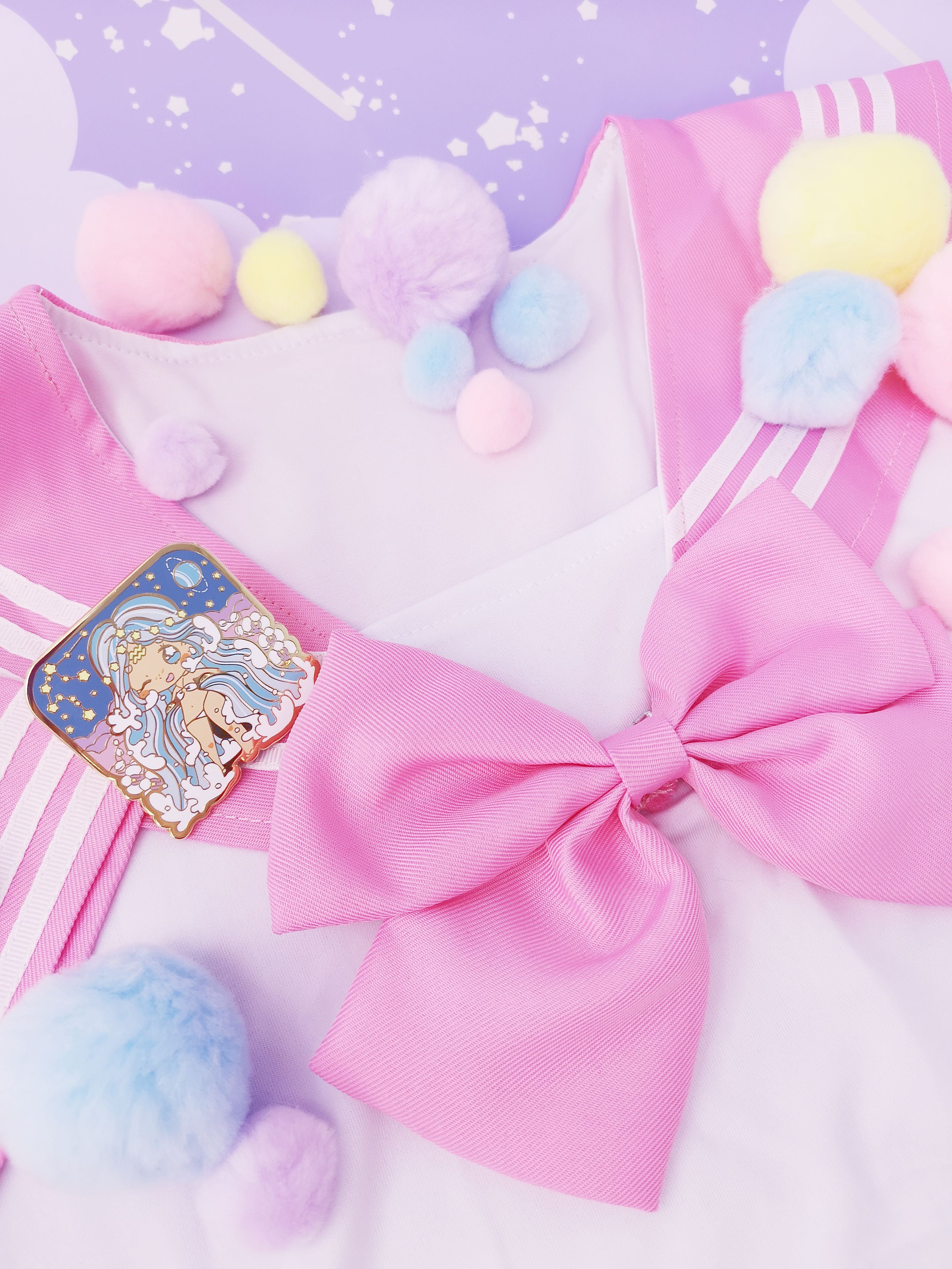 Secret Shop - Mar 2021 - Aquarius -  Hard Enamel Pin