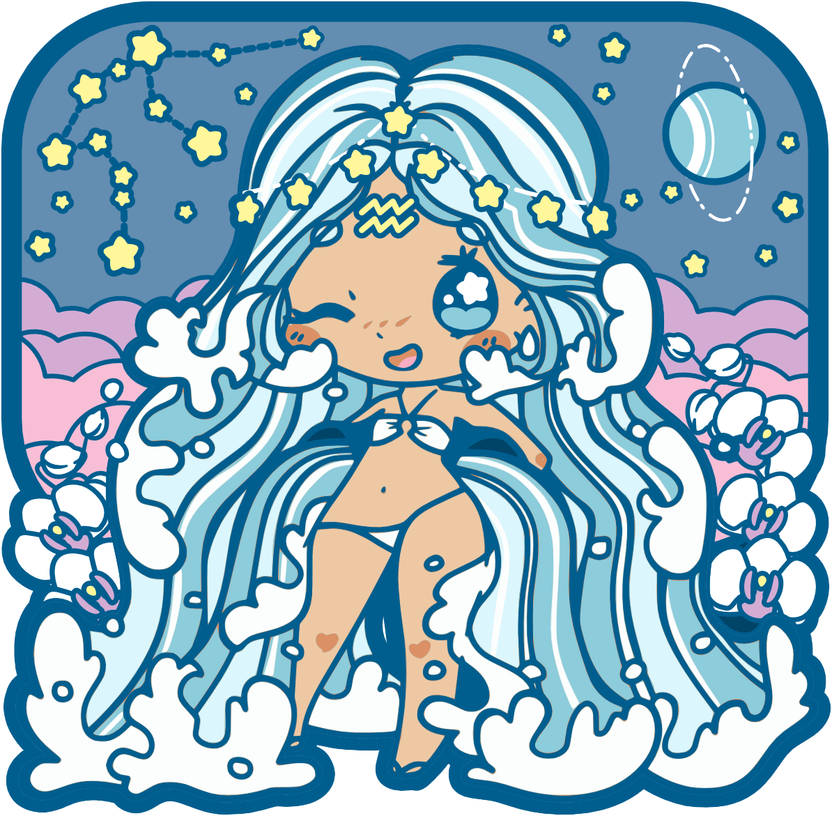 Secret Shop - Stickers - Zodiac Magical Girls Series (Nov 2020 - Oct 2021)
