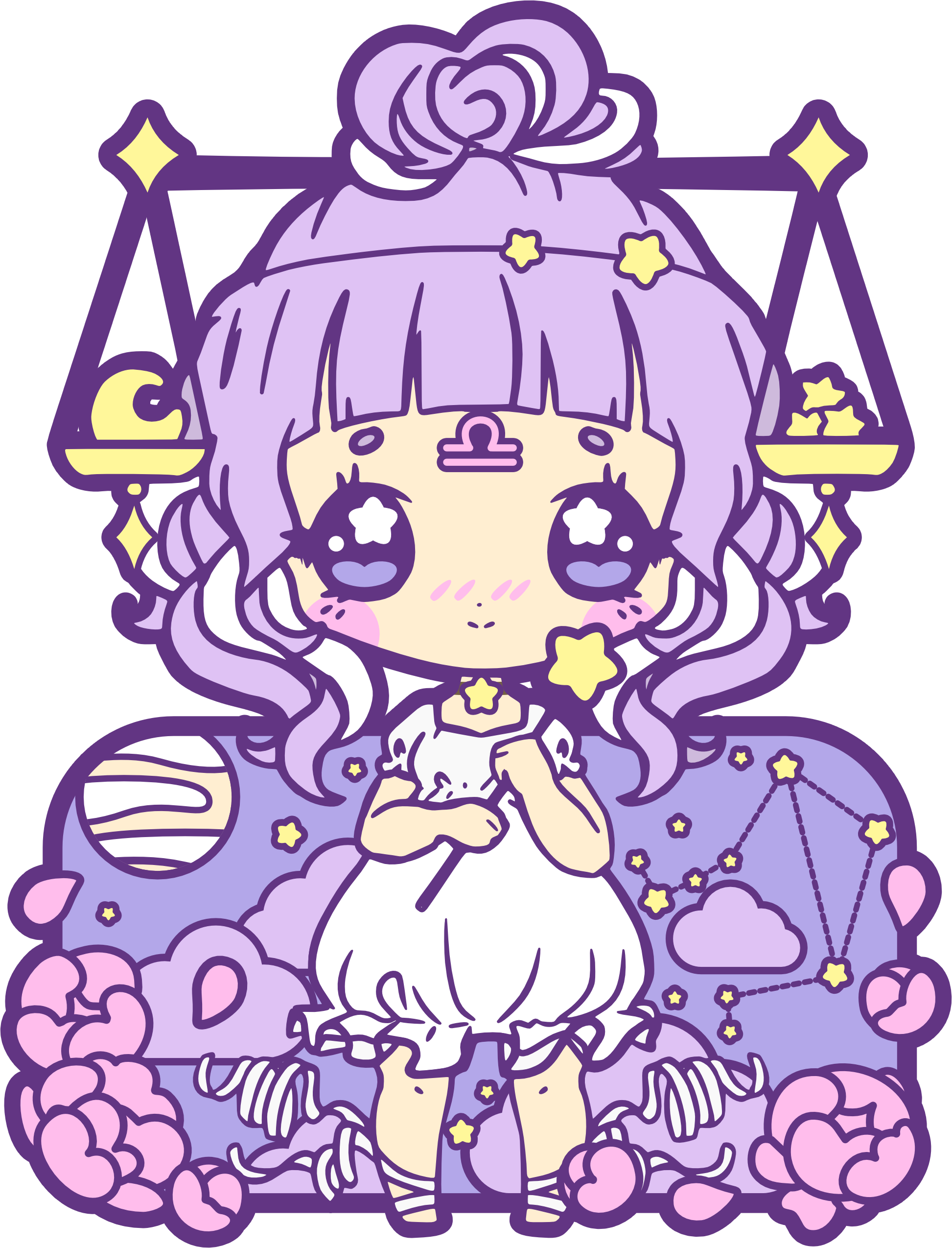 Secret Shop - Stickers - Zodiac Magical Girls Series (Nov 2020 - Oct 2021)