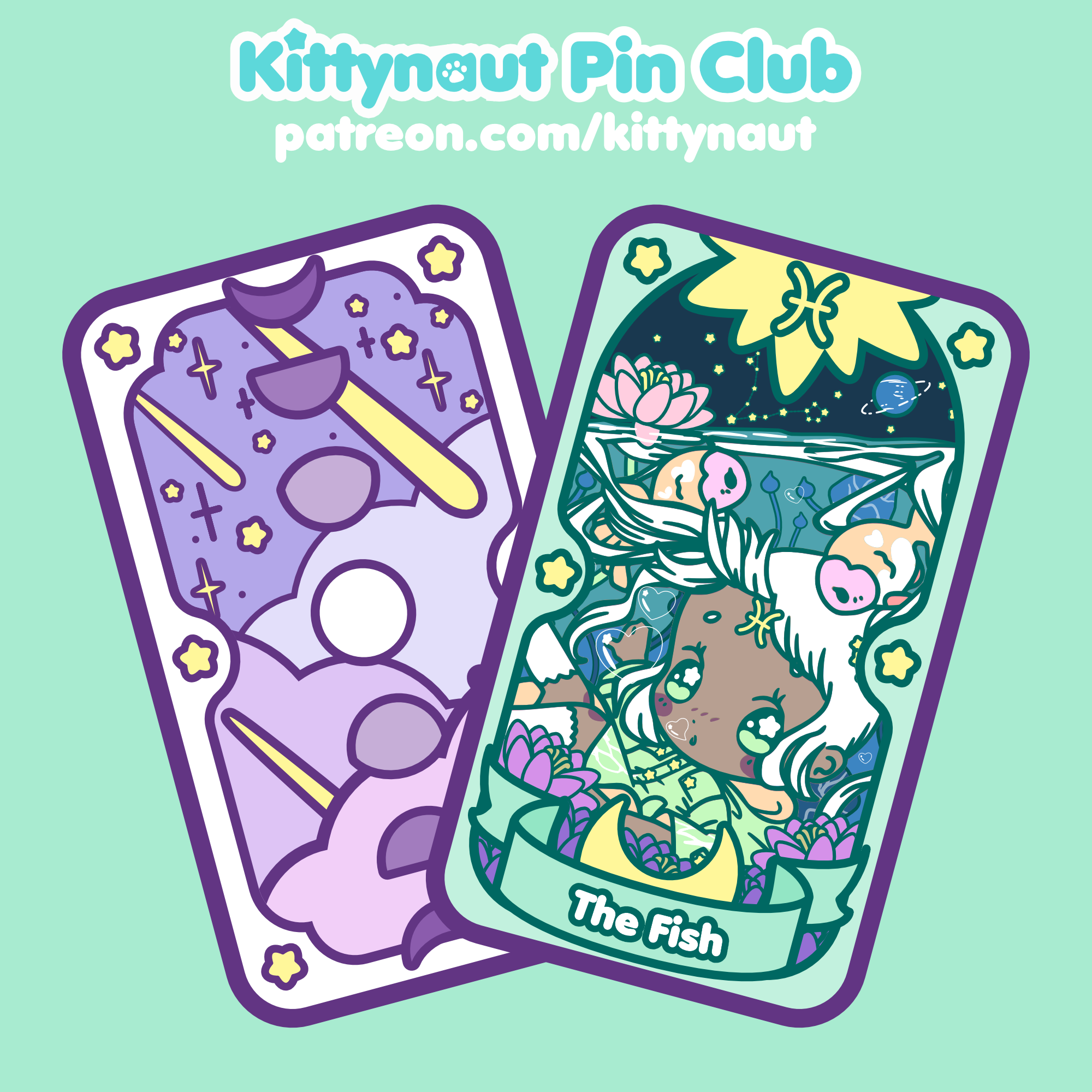 Secret Shop - Tarot Card - Pisces Magical Girl