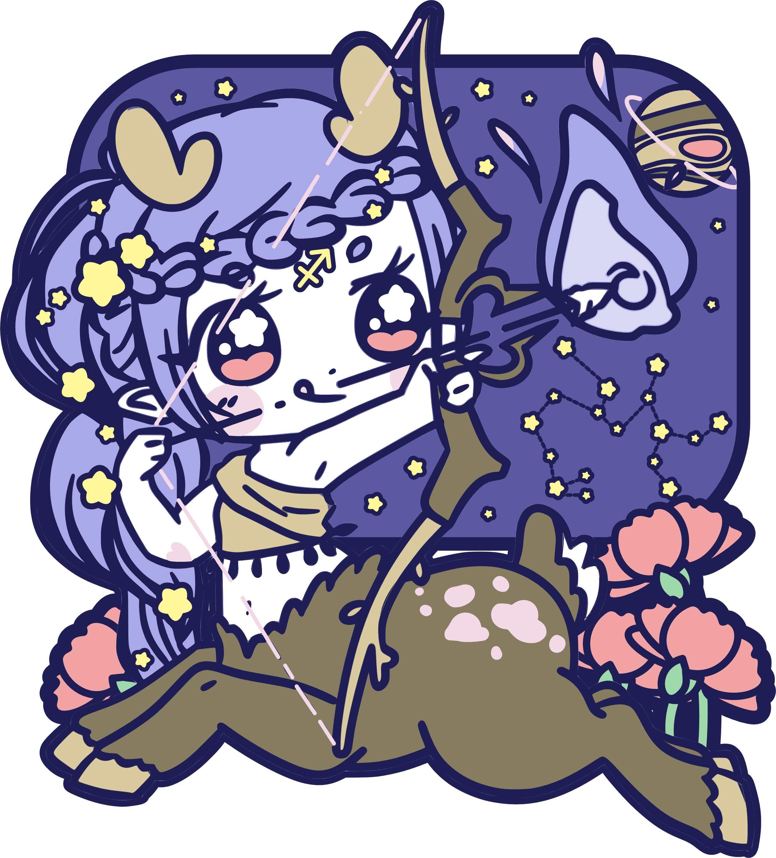Secret Shop - Stickers - Zodiac Magical Girls Series (Nov 2020 - Oct 2021)